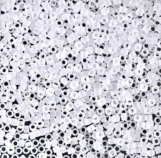 Delica 11/0 Beads - db0741 - Matte Transparent Crystal 5.2g