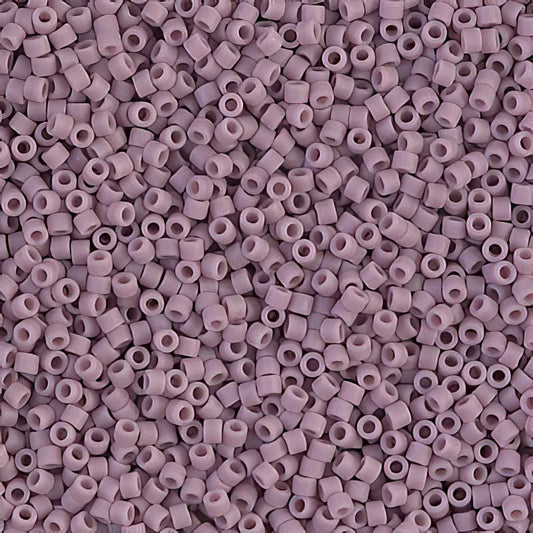 Delica 11/0 Beads - db0758 - Matte Dusty Mauve 5.2g