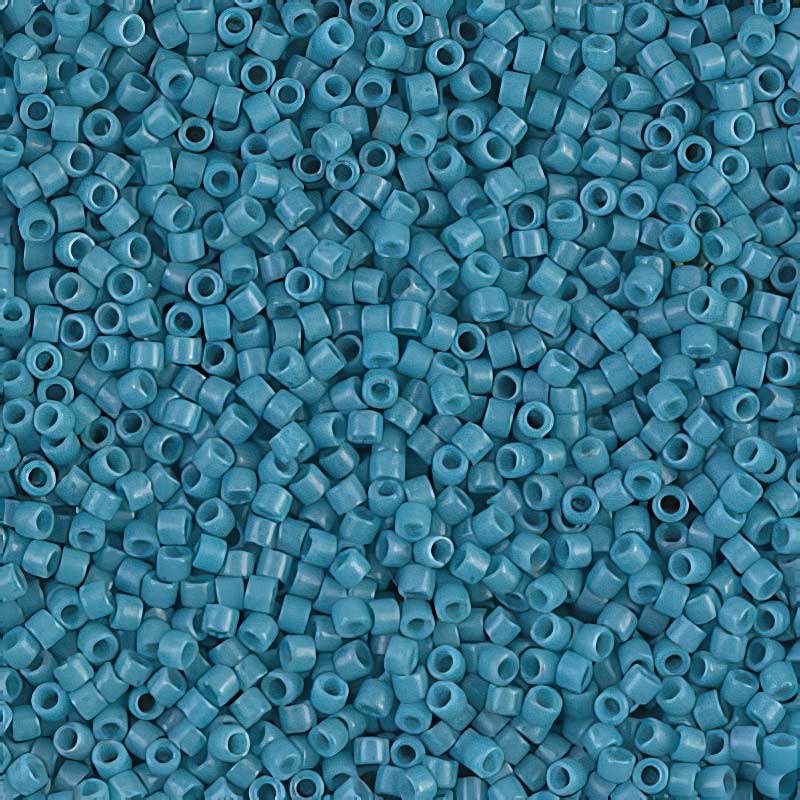 Delica 11/0 Beads - db0798 - Matte Dyed Opaque Capri 5.2g