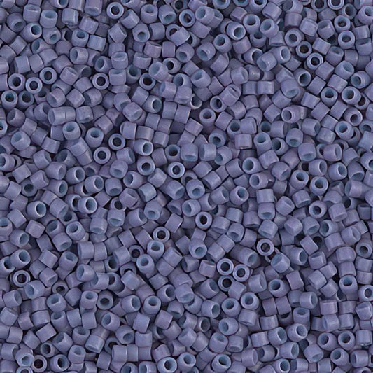 Delica 11/0 Beads - db0799 - Dyed Matte Opaque Lavender 5.2g