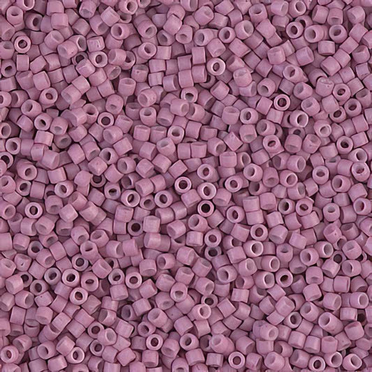 Delica 11/0 Beads - db0800 - Dyed Semi-matte Antique Rose 5.2g