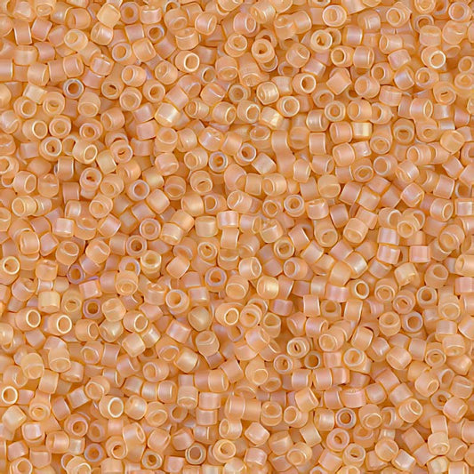 Delica 11/0 Beads - db0852 - Matte Cantaloupe AB 5.2g