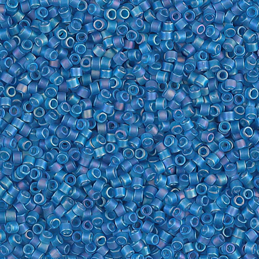 Delica 11/0 Beads - db0862 - Matte Light Blue AB 5.2g