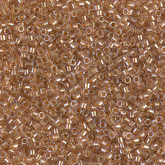 Delica 11/0 Beads - db0901 - Sparkling Gold Lined Crystal 5.2g