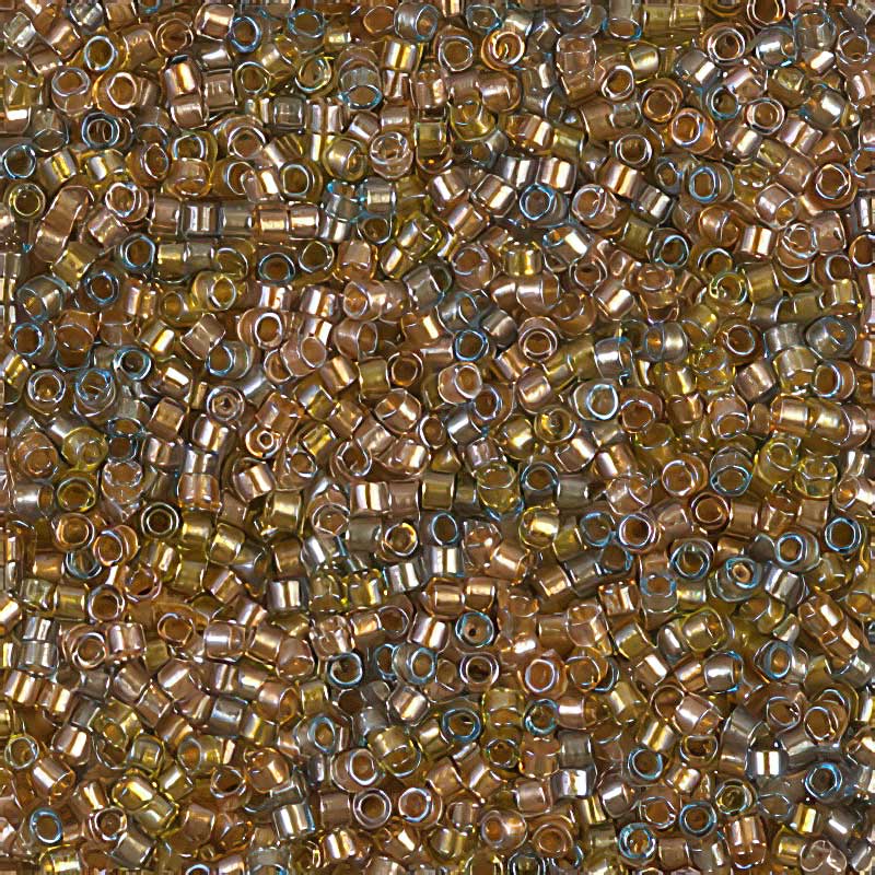 Delica 11/0 Beads - db0981 - Lined Metallic Mix 5.2g