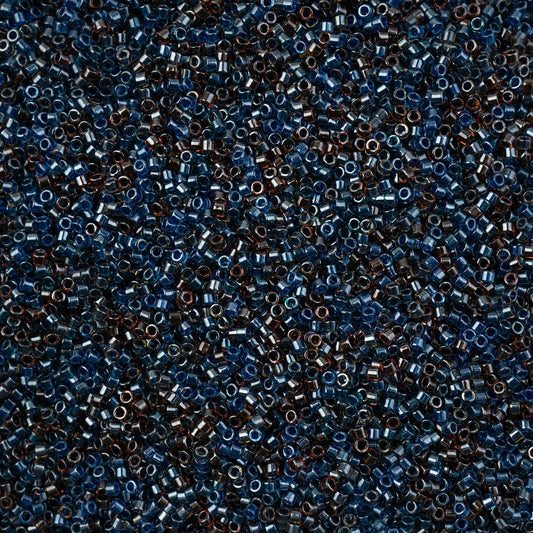 Delica Beads 11/0 - db0992b - Sparkling Sapphire Colour Lined Mix 50g