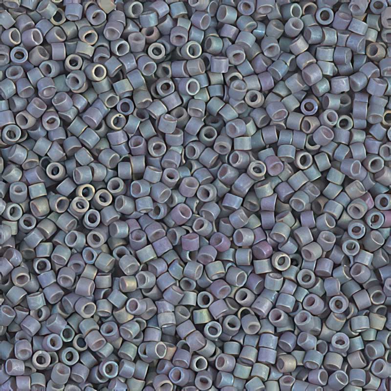 Delica Beads 11/0 - db1063b - Metallic Matte Rainbow Slate Blue 50g