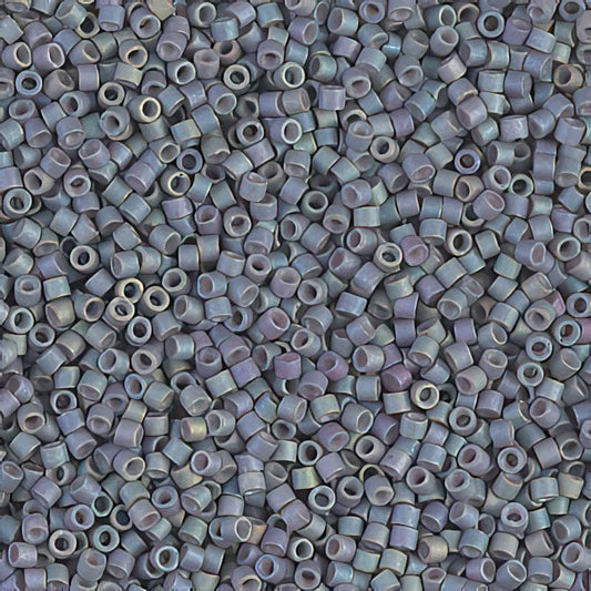 Delica Beads 11/0 - db1063b - Metallic Matte Rainbow Slate Blue 50g