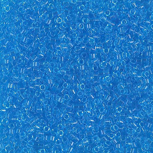 Delica 11/0 Beads - db1109 - Transparent Ocean Blue 7.1g