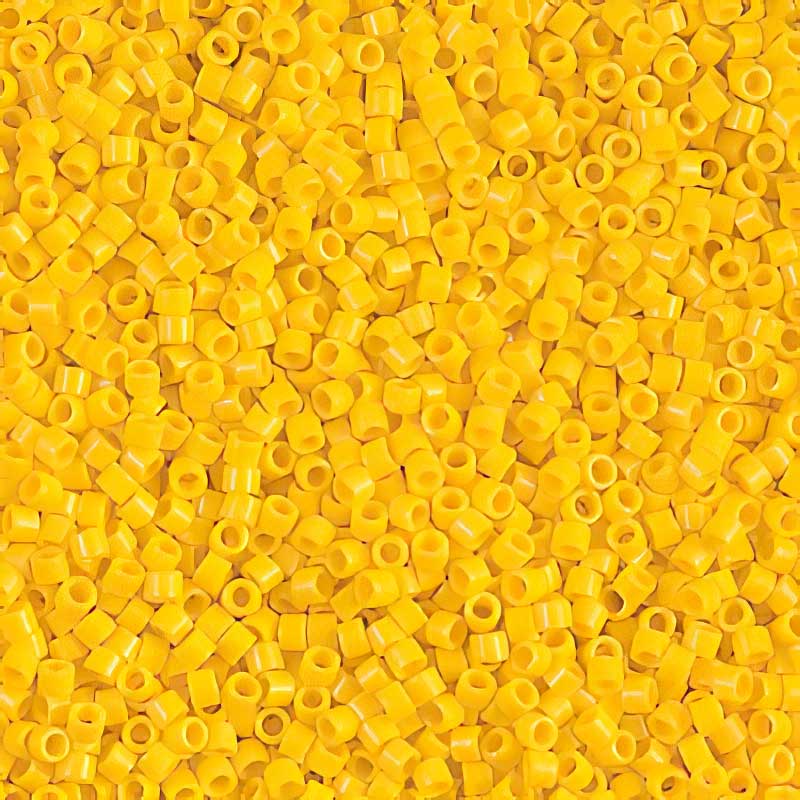 Delica 11/0 Beads - db1132 - Opaque Canary 5.2g