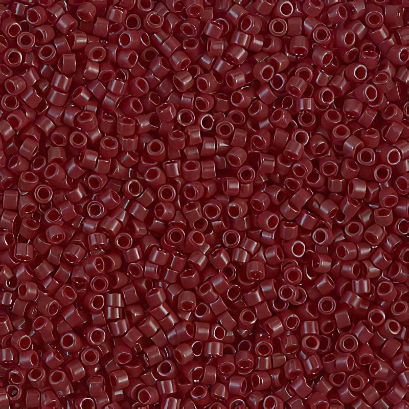 Delica Beads 11/0 - db1134b - Opaque Currant 50g