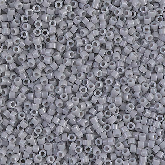 Delica Beads 11/0 - db1139b - Opaque Ghost Grey 50g
