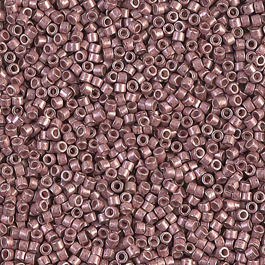 Delica 11/0 Beads - db1157 - Semi-Matte Galvanized Pink Berry 5g