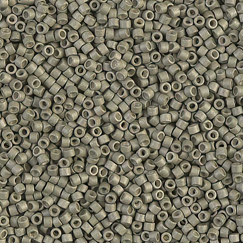 Delica 11/0 Beads - db1170 - Matte Galvanized Green Aloe 5.2g