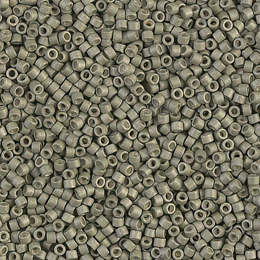 Delica 11/0 Beads - db1170 - Matte Galvanized Green Aloe 5.2g