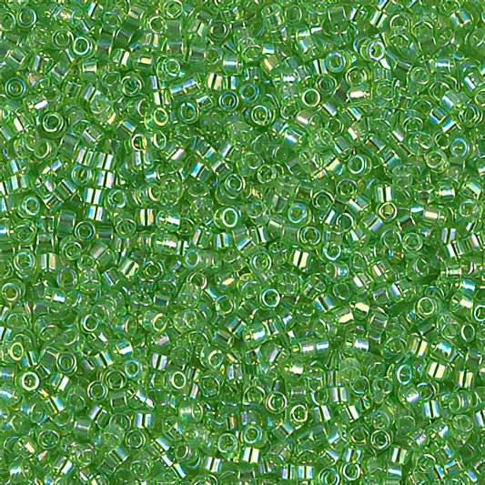 Delica Beads 11/0 - db1246b - Transparent Lime AB 50g