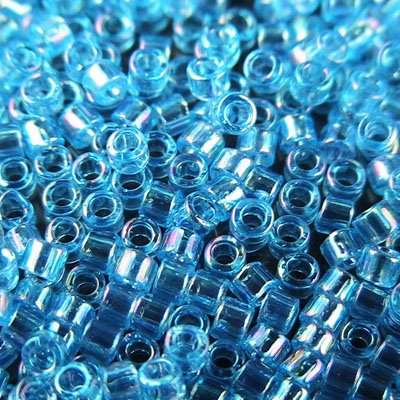 Delica 11/0 Beads - db1249 - Transparent Ocean Blue AB 5.2g