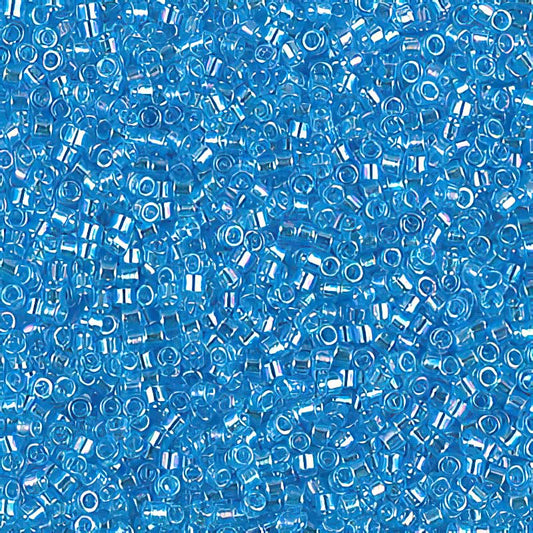 Delica Beads 11/0 - db1249b - Transparent Ocean Blue AB 50g