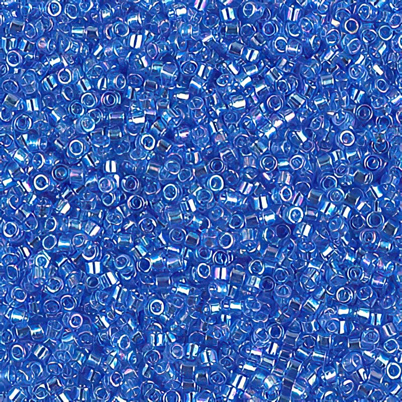 Delica Beads 11/0 - db1250b - Transparent Azure AB 50g
