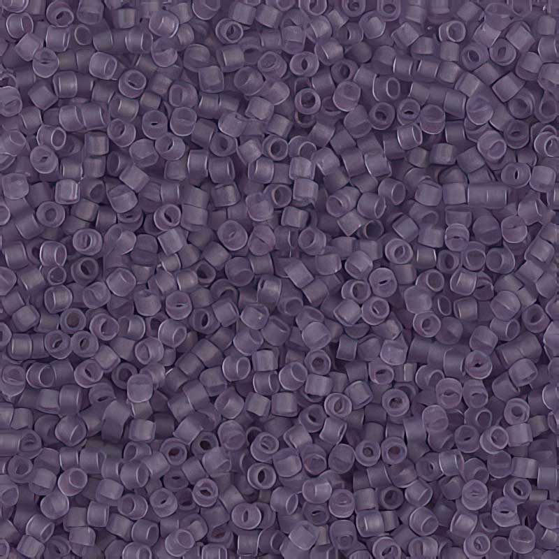 Delica 11/0 Beads - db1265 - Matte Transparent Light Amethyst 5.2g
