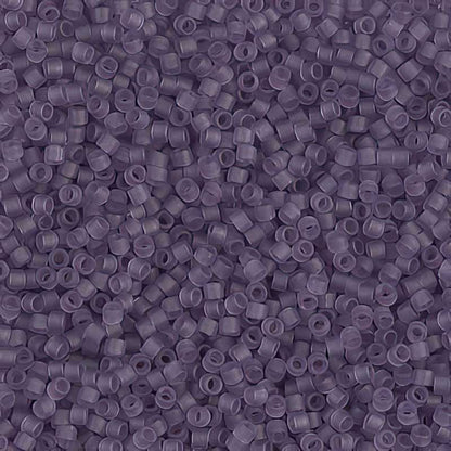 Delica 11/0 Beads - db1265 - Matte Transparent Light Amethyst 5.2g