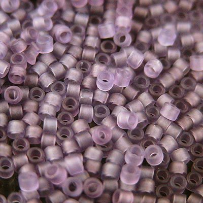 Delica 11/0 Beads - db1265 - Matte Transparent Light Amethyst 5.2g