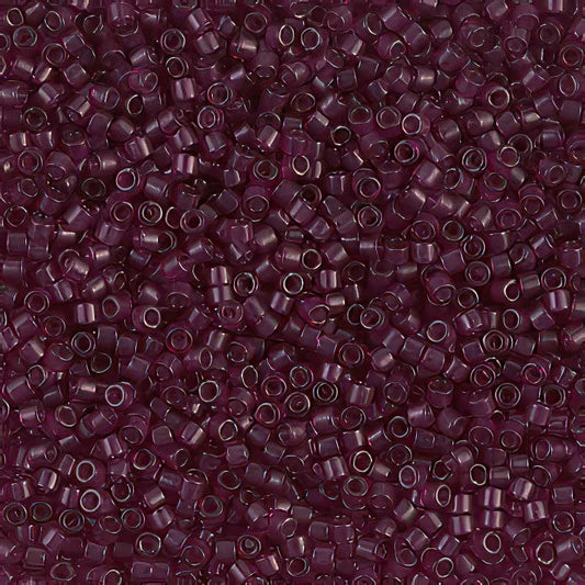 Delica 11/0 Beads - db1312 - Transparent Red Wine 5.2g