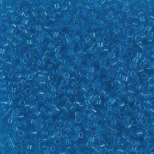 Delica Beads 11/0 - db1318b - Dark Transparent Aqua 50g