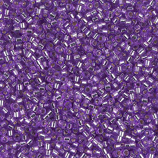 Delica 11/0 Beads - db1343 - Silver-Lined Lilac 5.2g