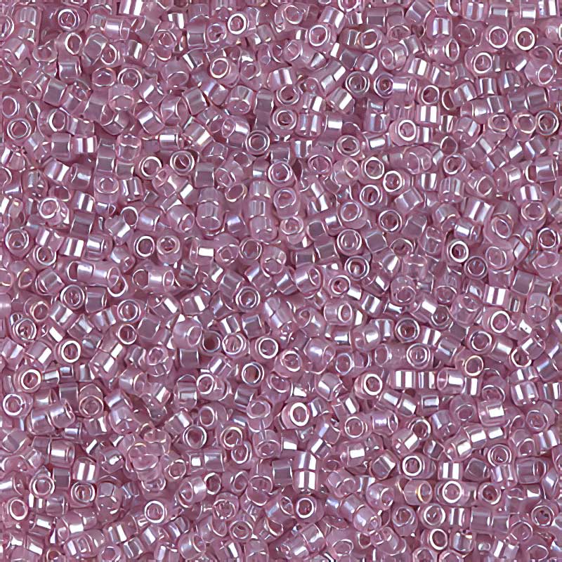 Delica 11/0 Beads - db1482 - Transparent Light Rose Luster 5.2g