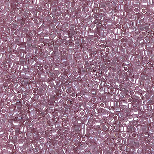 Delica 11/0 Beads - db1482 - Transparent Light Rose Luster 5.2g
