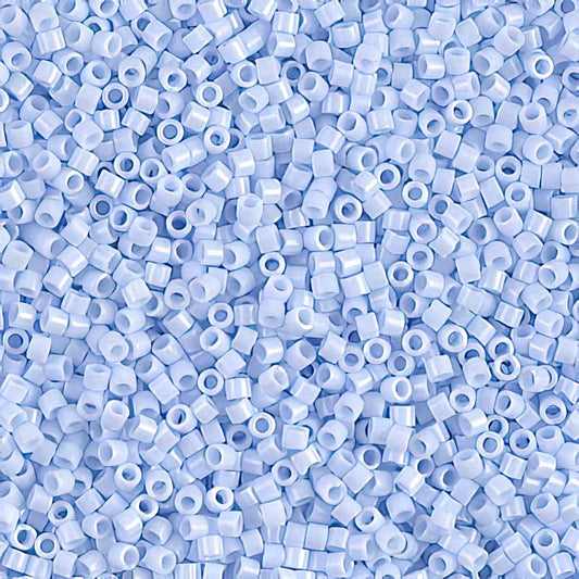 Delica 11/0 Beads - db1497 - Opaque Light Blue Sky 5.2g