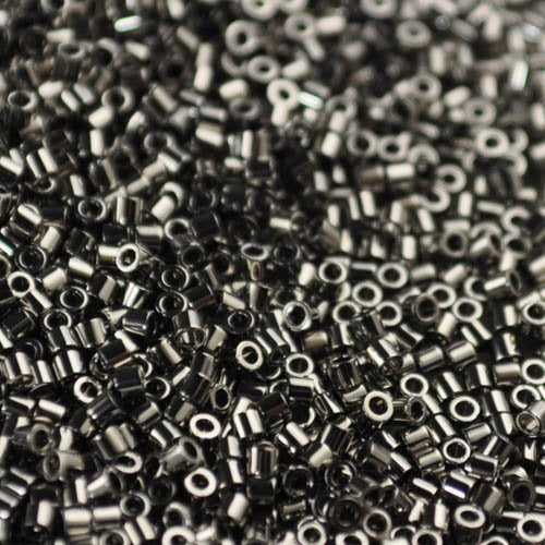 Delica Beads 15/0 - db15-0021b - Steel 50g
