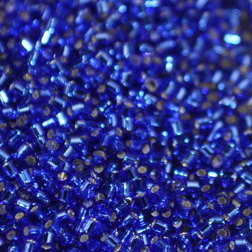 Delica Beads 15/0 - db15-0047b - Sapphire Silver Lined 50g