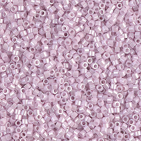 Delica 11/0 Beads - db1534 - Opaque Pale Rose Ceylon 5.2g