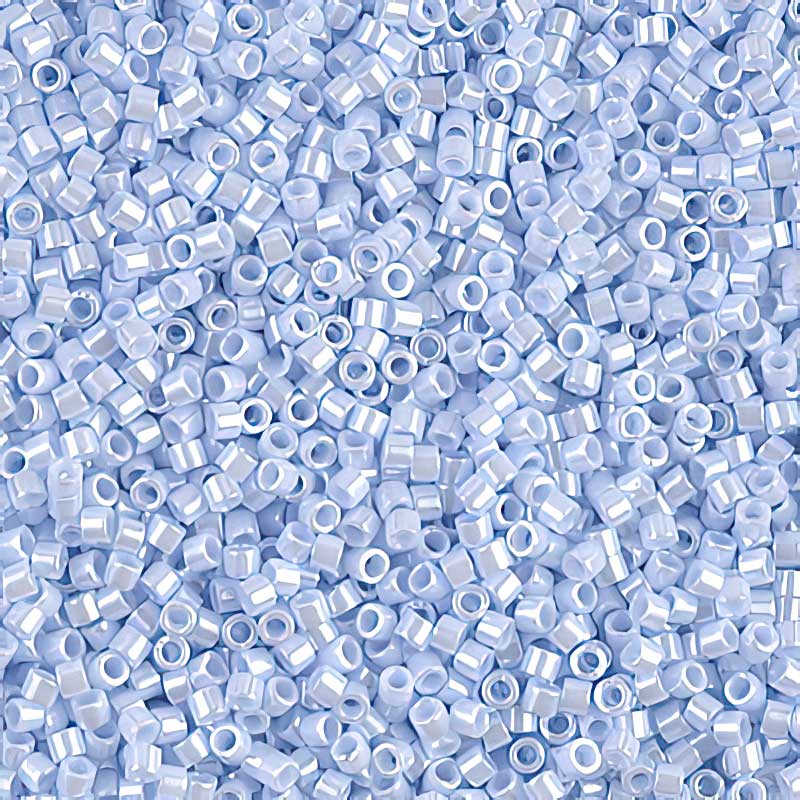 Delica Beads 11/0 - db1537b - Opaque Light Blue Sky Ceylon 50g