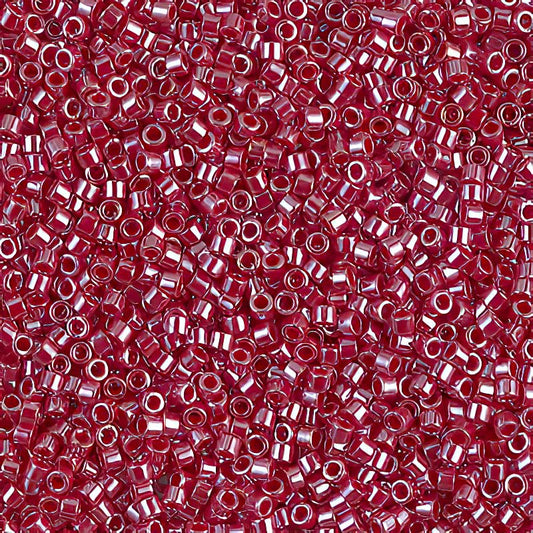 Delica 11/0 Beads - db1564 - Opaque Red Cadillac Luster 5.2g