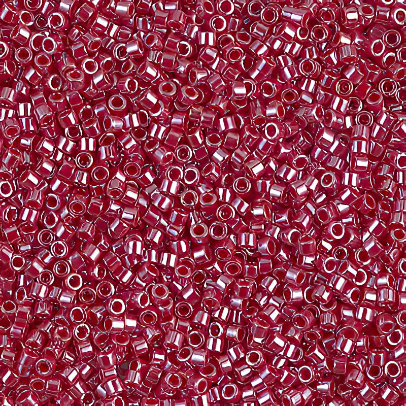 Delica Beads 11/0 - db1564b - Opaque Red Cadillac Luster 50g