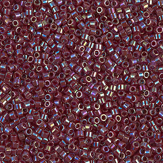 Delica 11/0 Beads - db1574 - Opaque Currant AB 5.2g