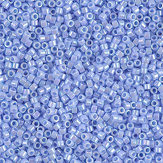 Delica Beads 11/0 - db1577b - Opaque Agate Blue AB 50g