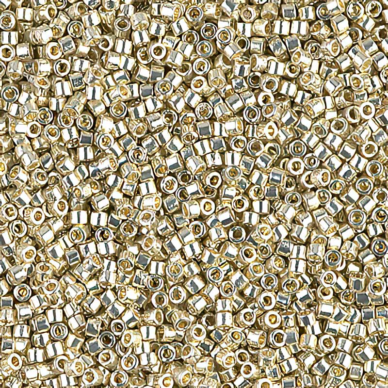 Delica Beads 11/0 - db1831b - Galvanized Vintage Silver [Duracoat] 50g
