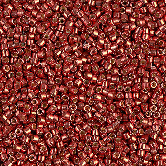 Delica 11/0 Beads - db1838 - Galvanized Blood Orange [Duracoat] 5.2g