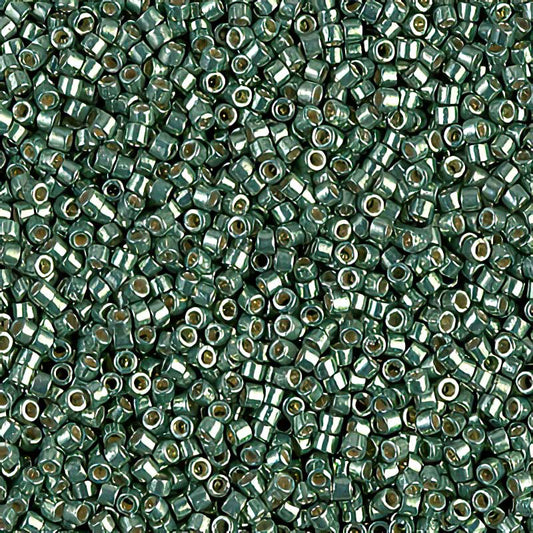 Delica 11/0 Beads - db1845 - Galvanized Sea Green [Duracoat] 5.2g