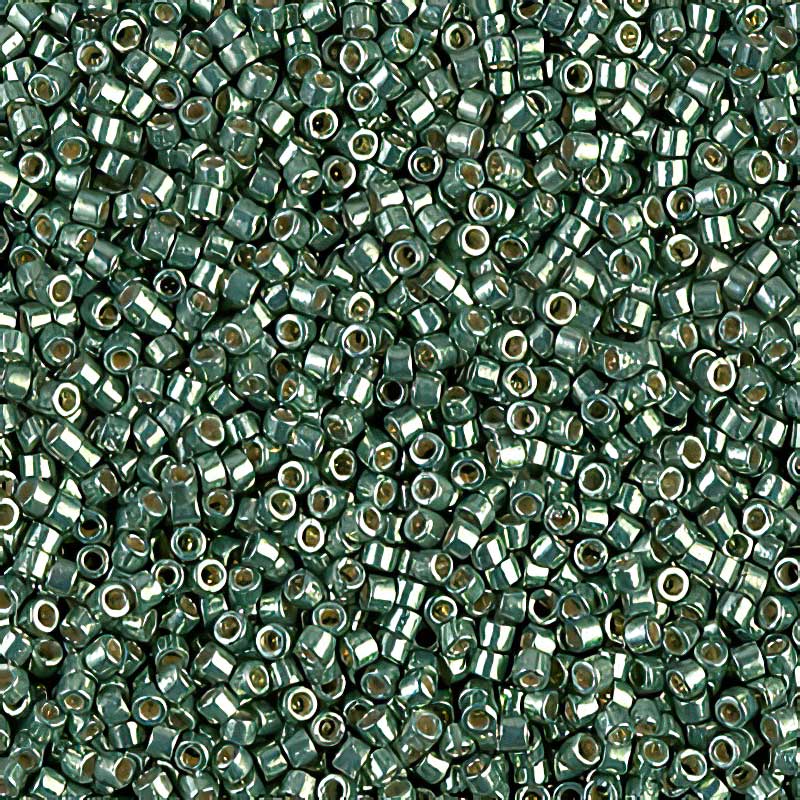 Delica Beads 11/0 - db1845b - Galvanized Sea Green [Duracoat] 50g