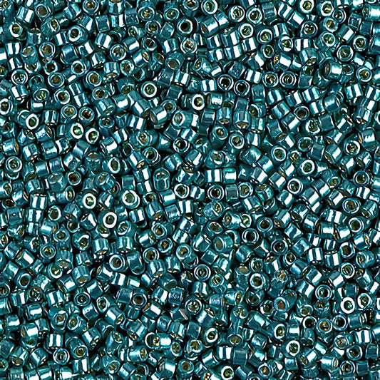 Delica 11/0 Beads - db1847 - Galvanized Seafoam [Duracoat] 5.2g