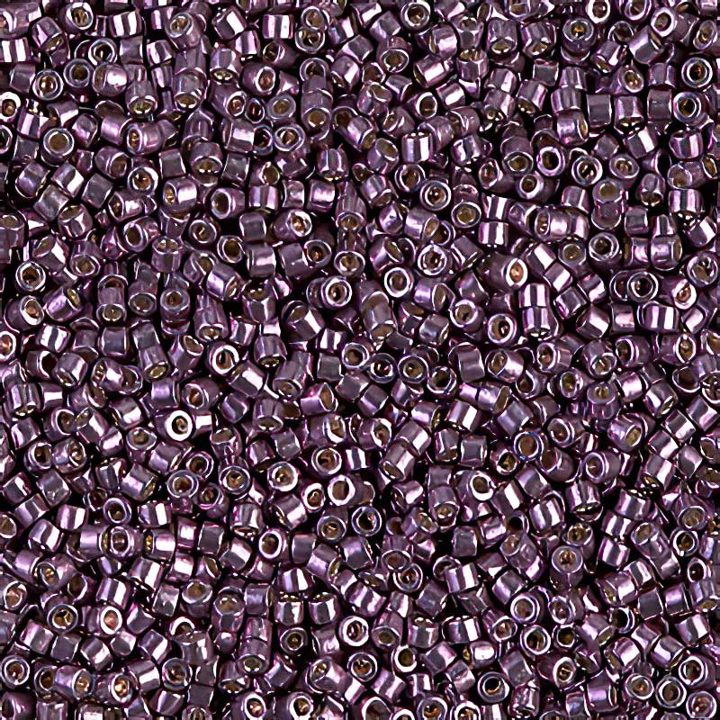 Delica Beads 11/0 - db1850b - Galvanized Eggplant [Duracoat] 50g