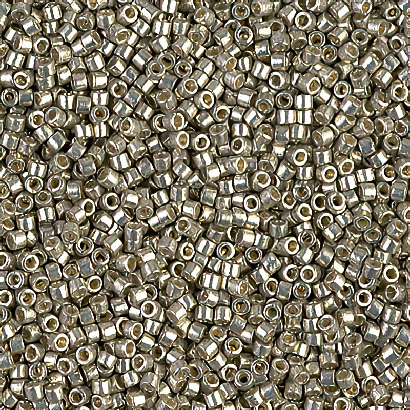 Delica Beads 11/0 - db1851b - Galvanized Pewter [Duracoat] 50g