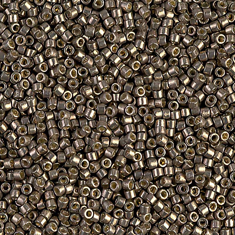Delica Beads 11/0 - db1852b - Galvanized Antique Bronze [Duracoat] 50g