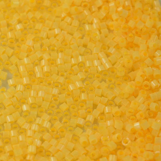 Delica 11/0 Beads - db1855 - Silk Inside Dyed Sun Glow 5.2g