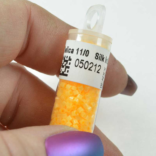 Delica 11/0 Beads - db1855 - Silk Inside Dyed Sun Glow 5.2g